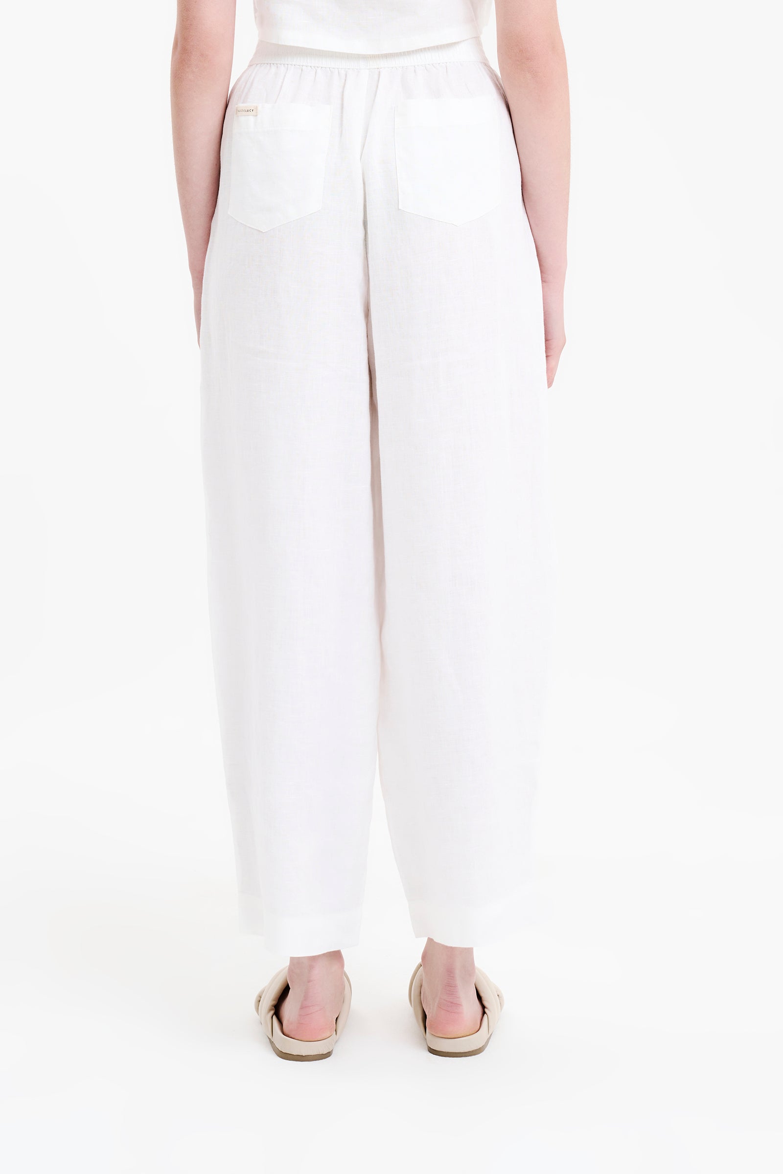 Lounge Heritage Linen Shirt | White
