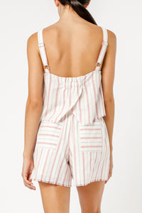 Nude Lucy isla cami stripe top