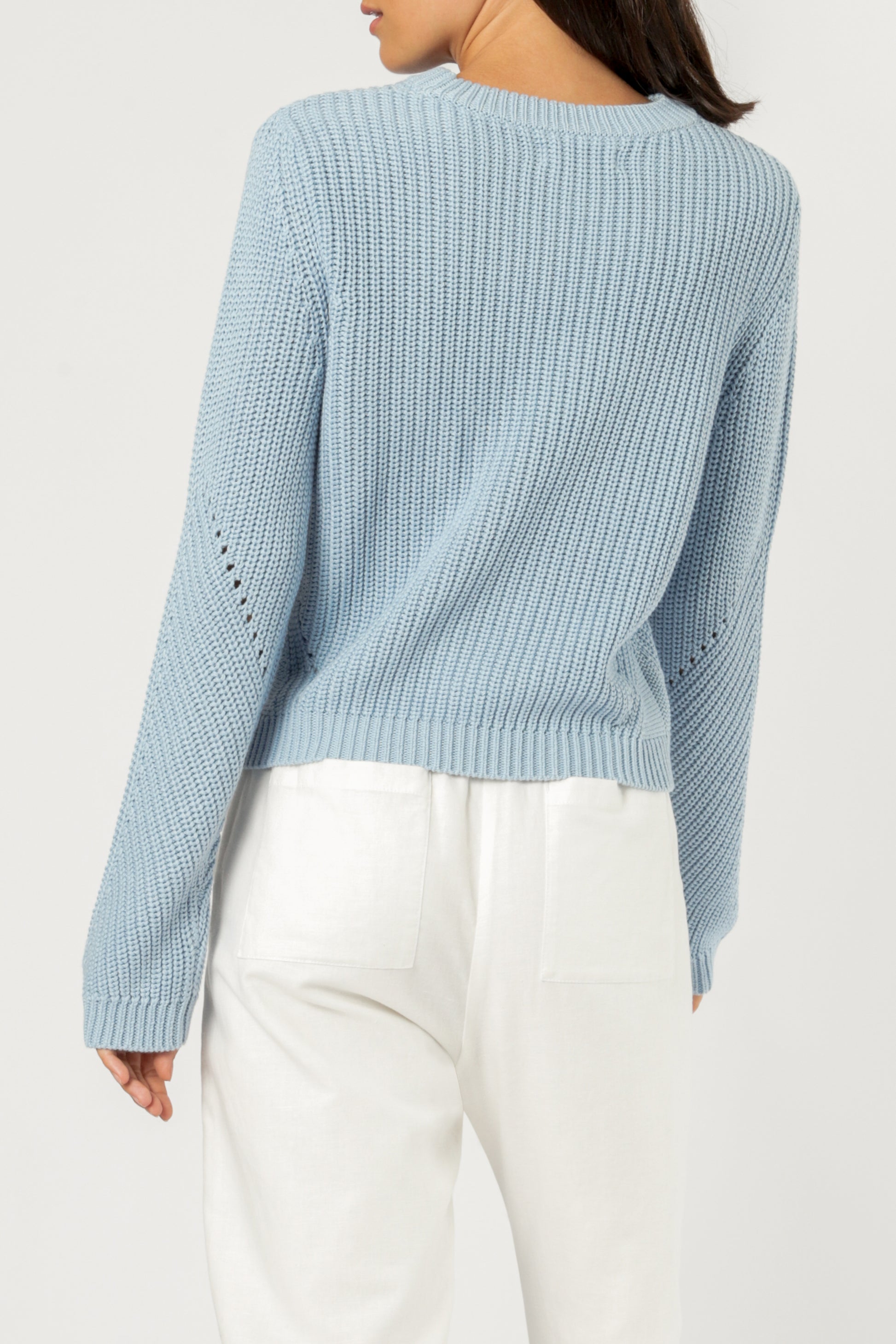 Nude Lucy Ames Core Knit Sky Knitwear 