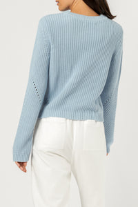 Nude Lucy ames core knit sky knitwear