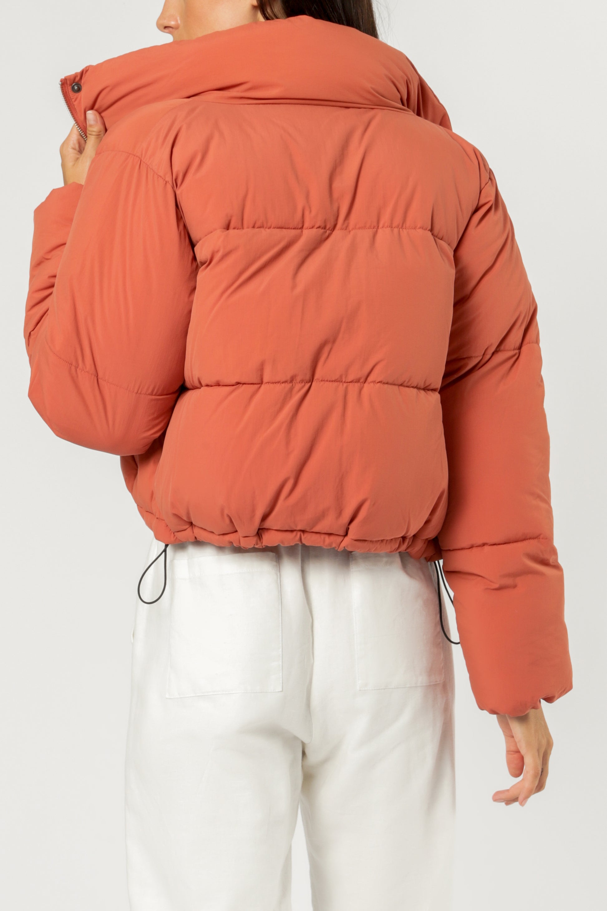 Nude Lucy Topher Puffer Jacket Auburn Jackets 