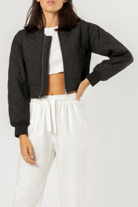 Nude Lucy classic bomber black jackets