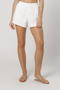 Nude Lucy darcy linen short white shorts