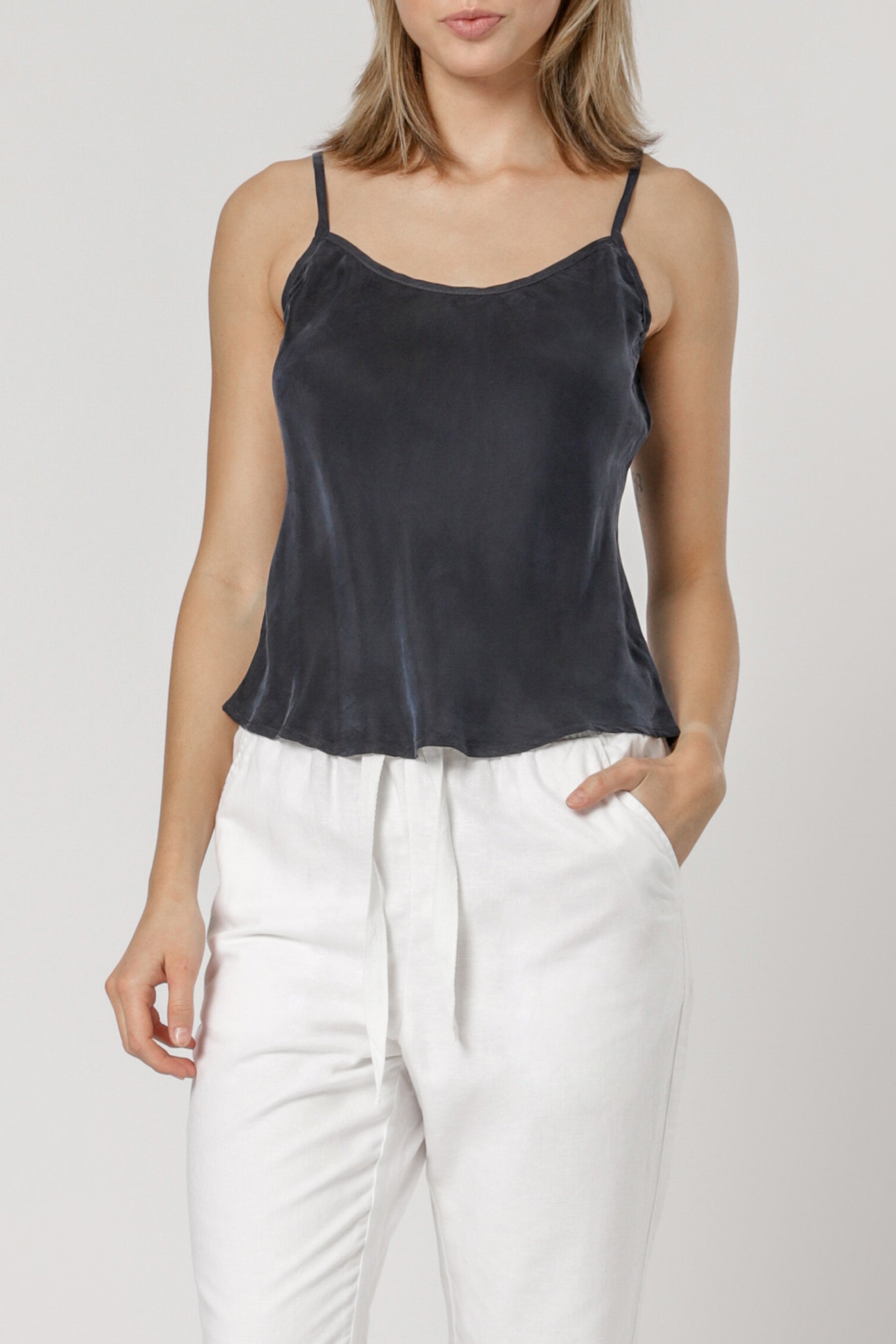 Nude Lucy Nude Classic Cami Midnight Top 