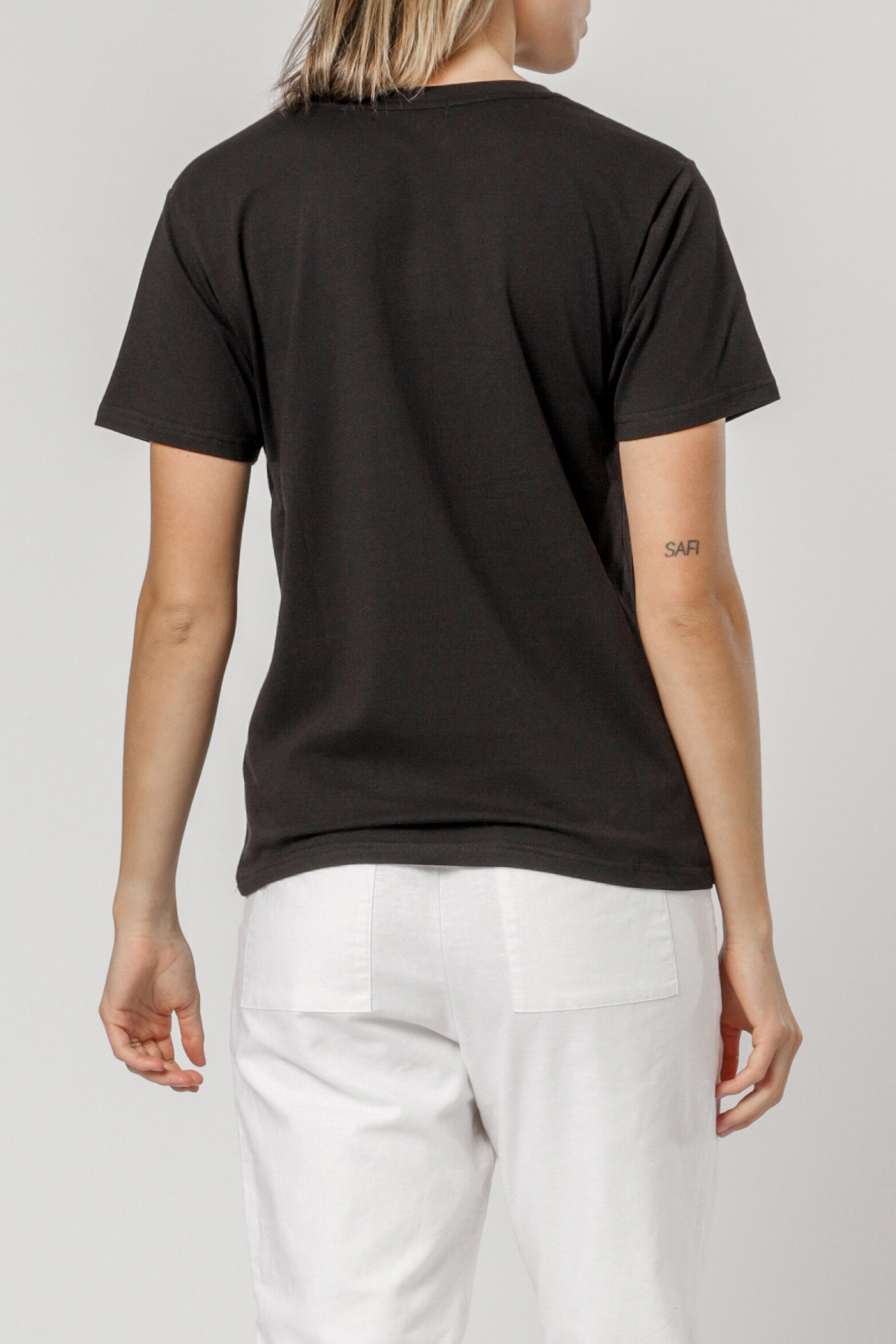 Nude Lucy Nude Lucy Slogan Tee Black Tees 