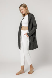 Nude Lucy zaida cardigan charcoal knitwear