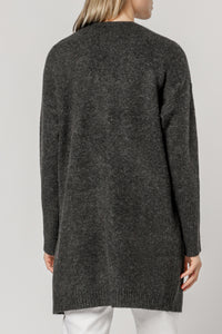 Nude Lucy zaida cardigan charcoal knitwear