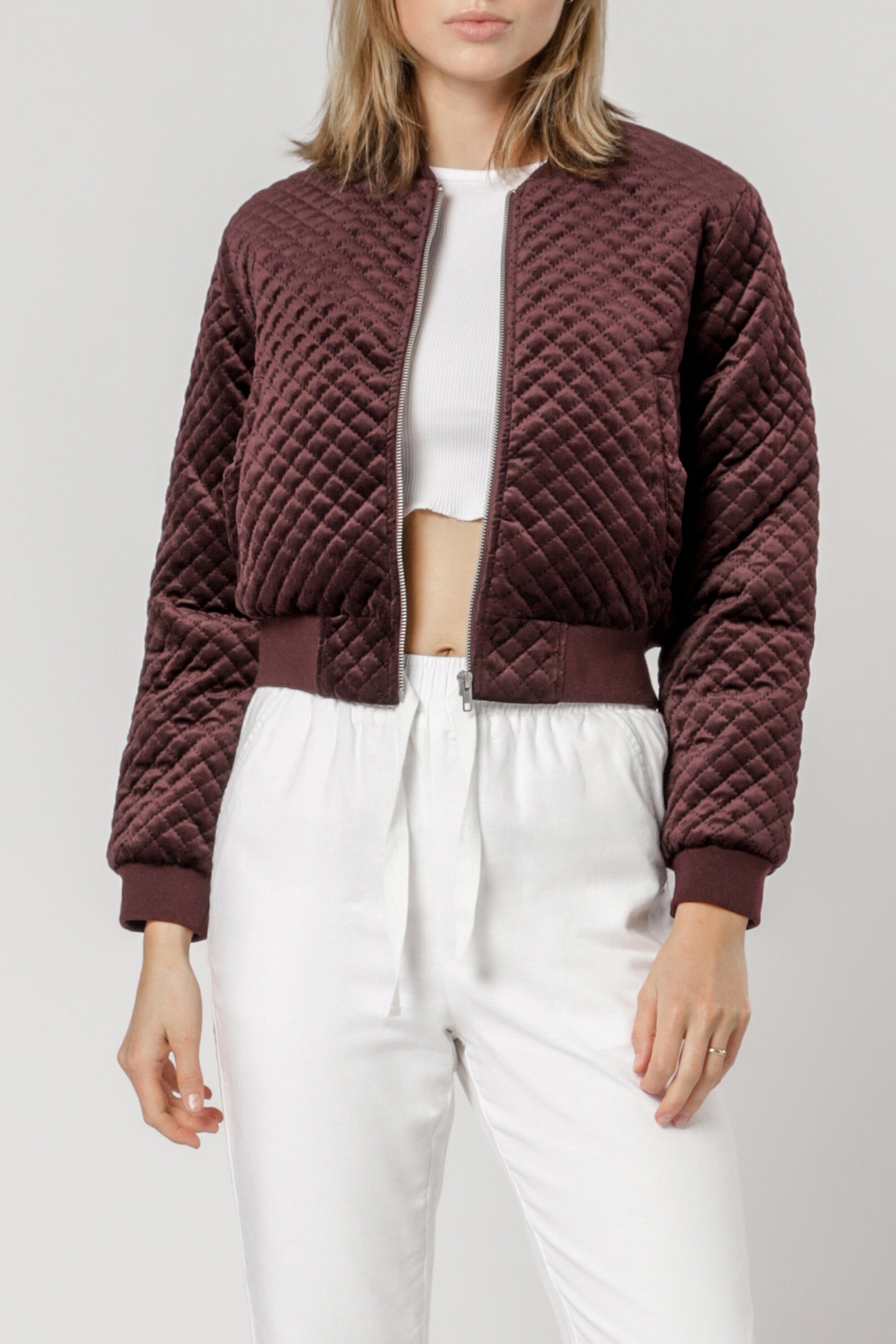 Nude Lucy New Frankie Bomber Berry Jackets 