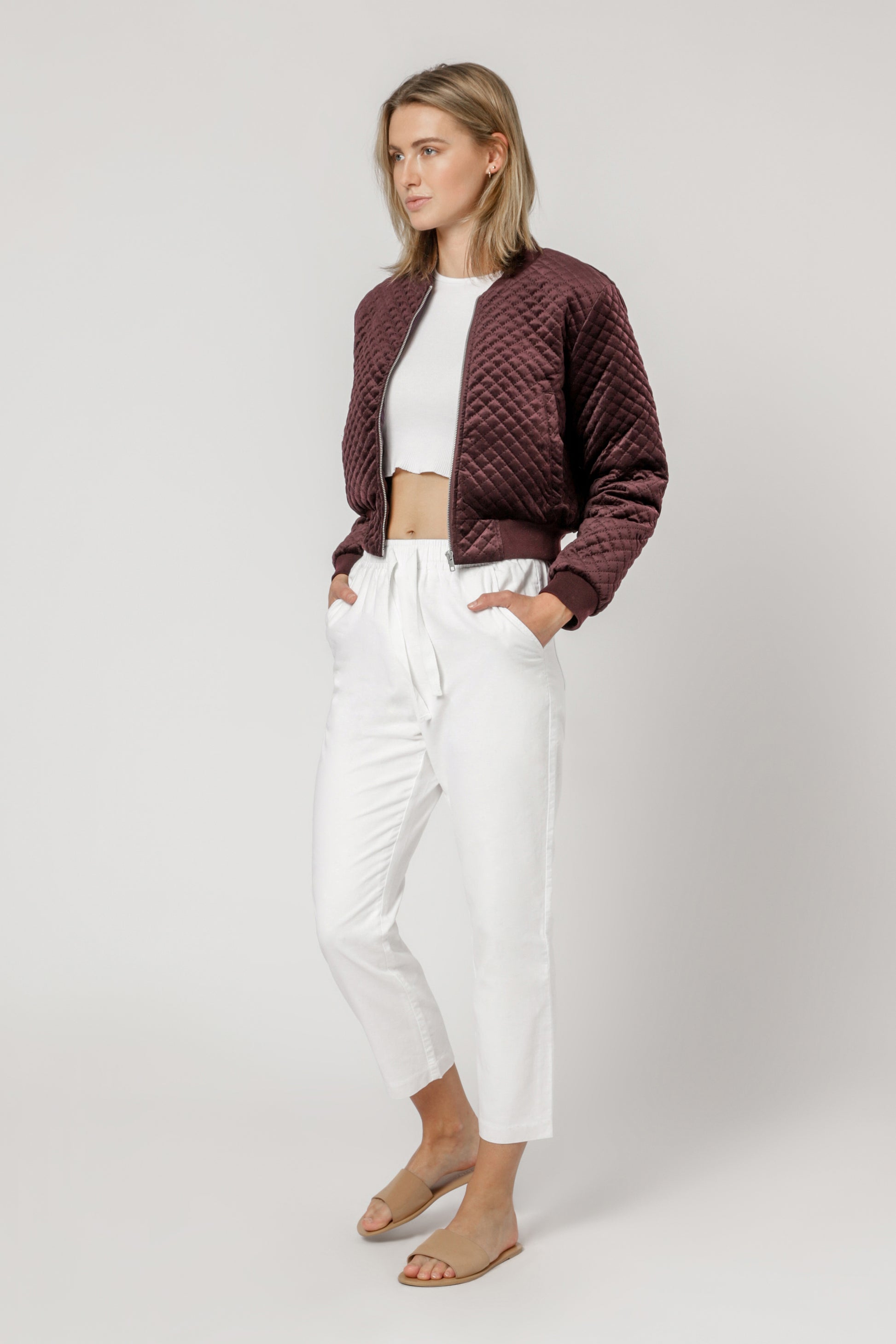 Nude Lucy New Frankie Bomber Berry Jackets 