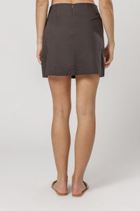 Nude Lucy elong sleevei skirt coal skirt