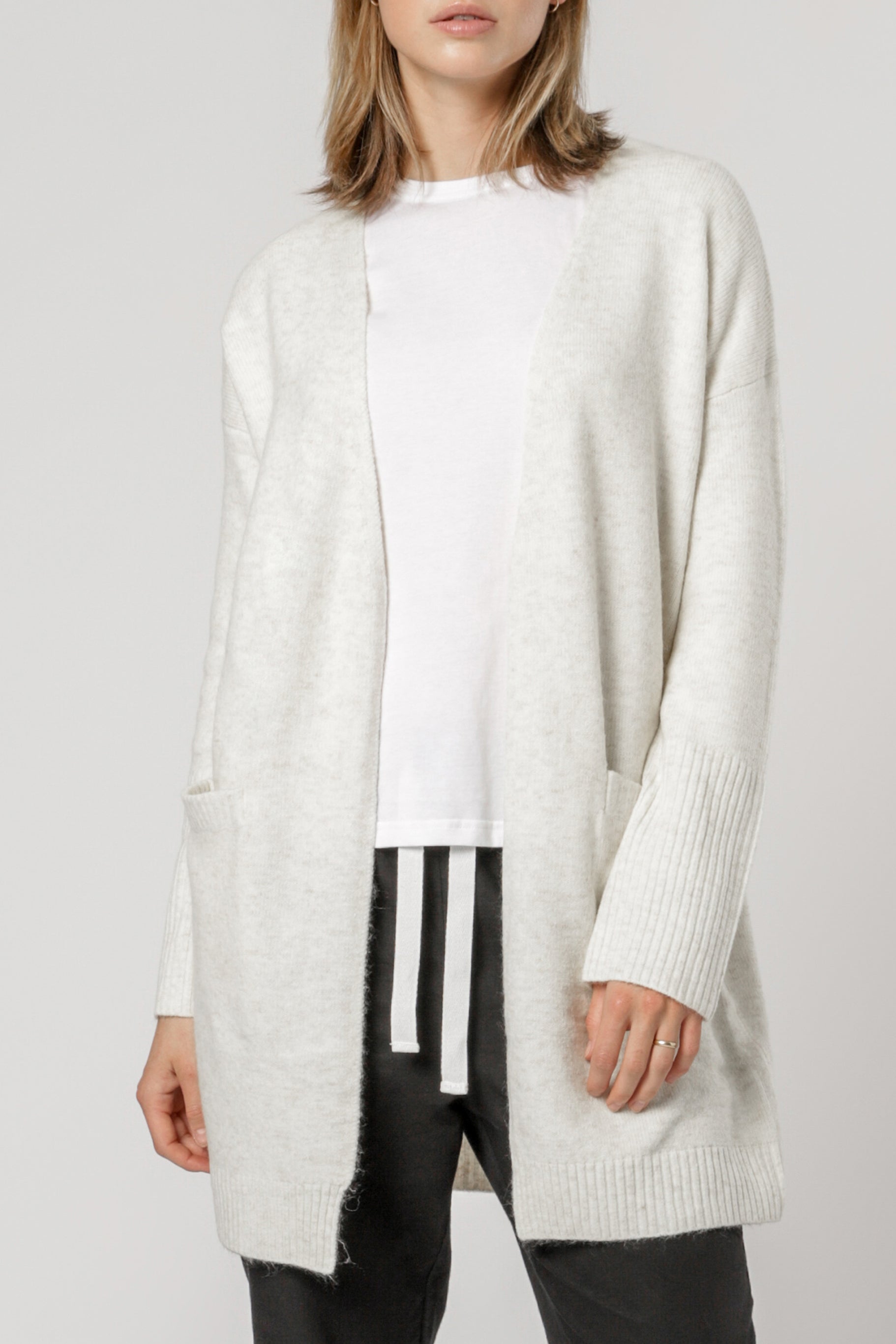 Nude Lucy Zaida Cardigan Cream Knitwear 