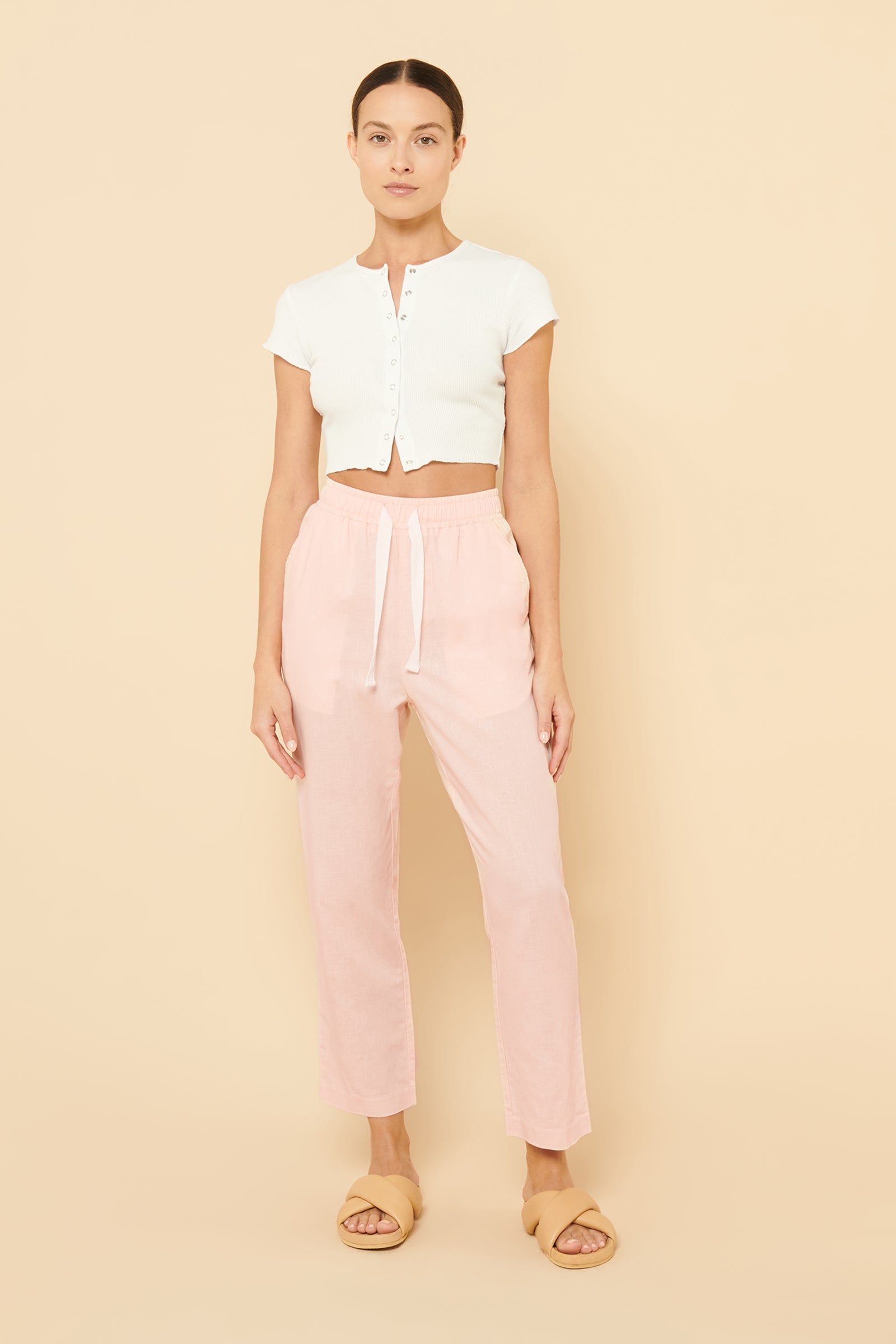 Nude Lucy Nude Classic Pant Mineral in Pink