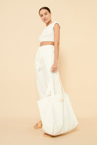 Nude Lucy Nude Travel Tote in White