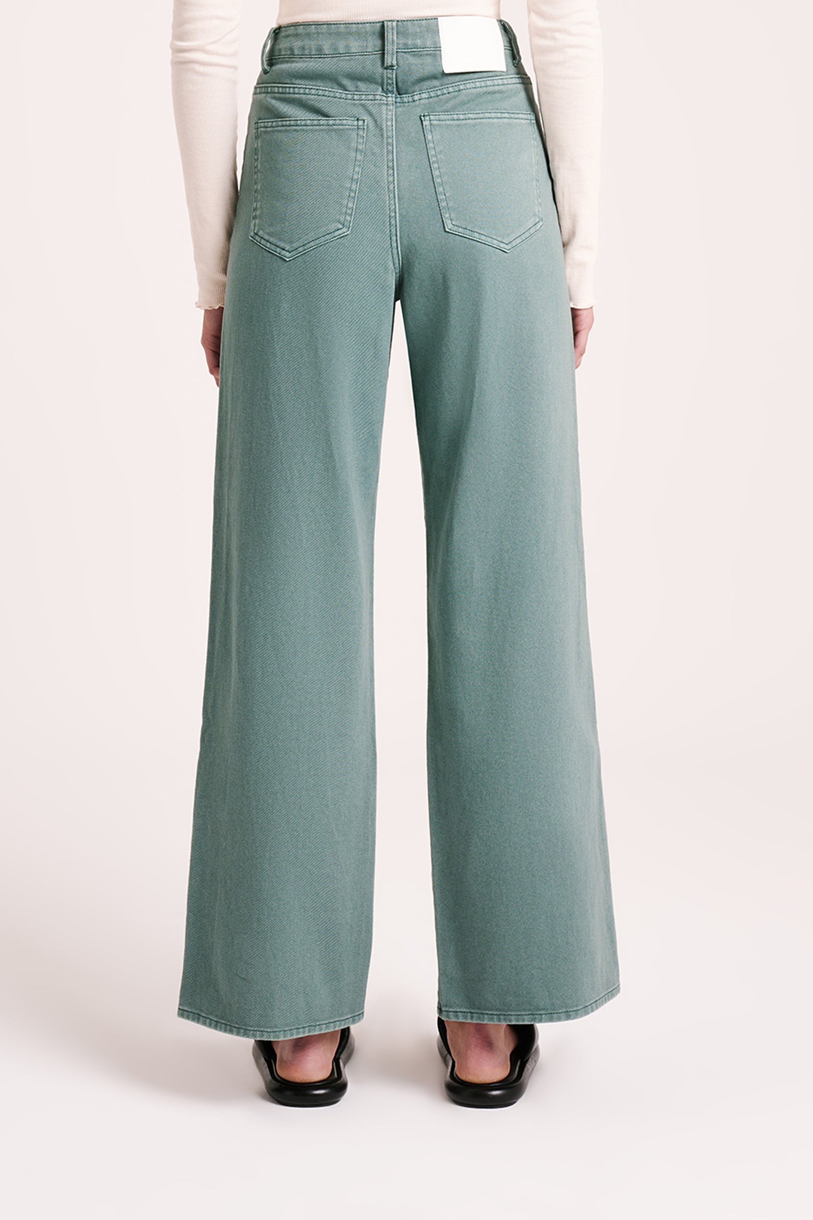 Otis Wide Leg Jean Teal 