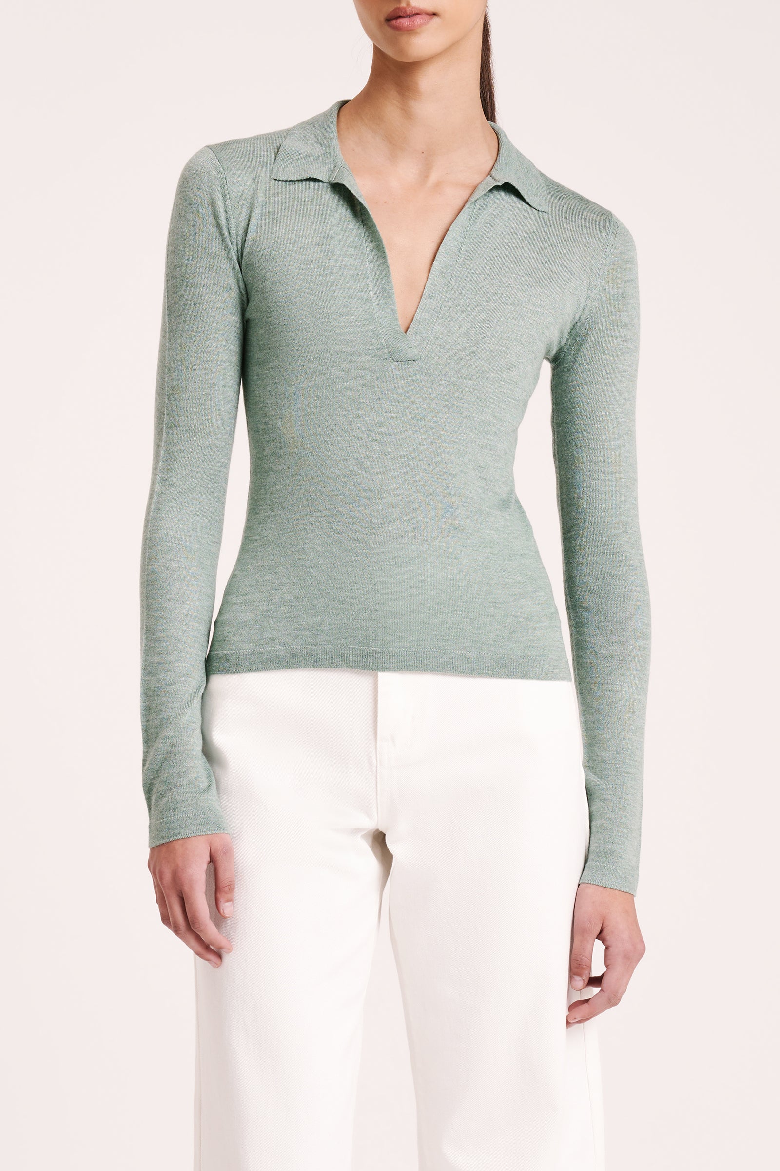 Sian Fine Wool Knit Mirage 