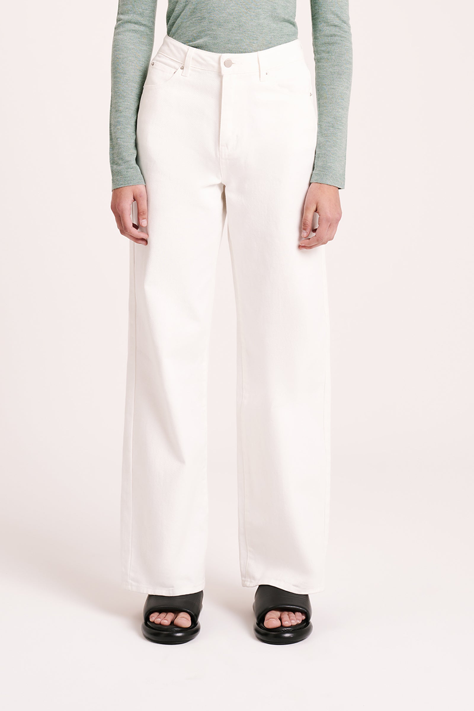 Otis Wide Leg Jean Salt 