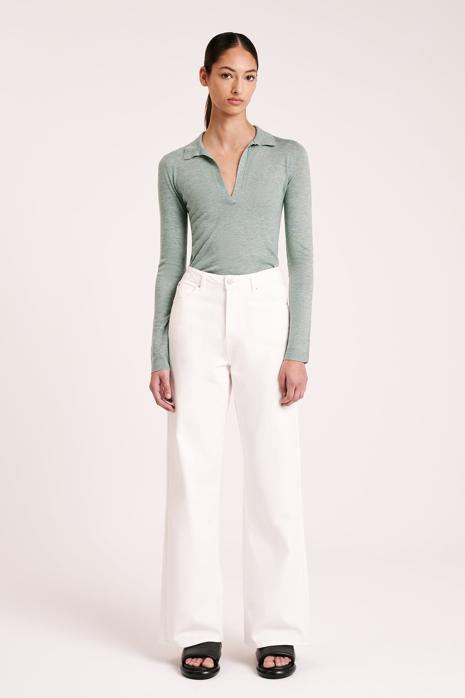 Sian Fine Wool Knit Mirage 