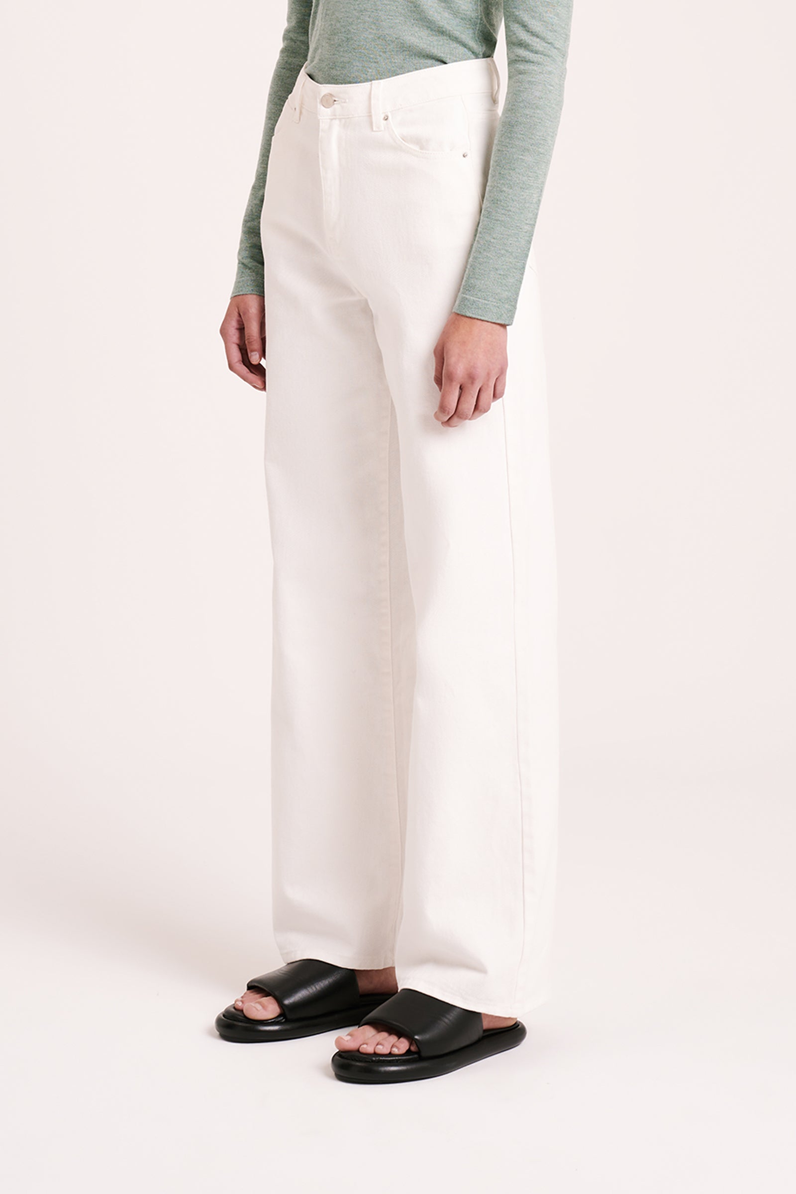 Otis Wide Leg Jean Salt 