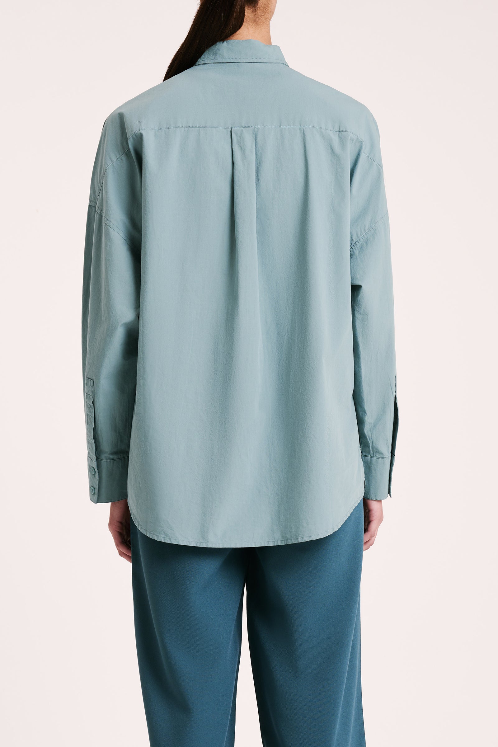 Cruz Poplin Shirt Mirage 