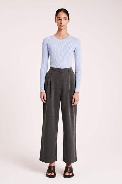 NUDE CLASSIC KNIT-Mineral Blue