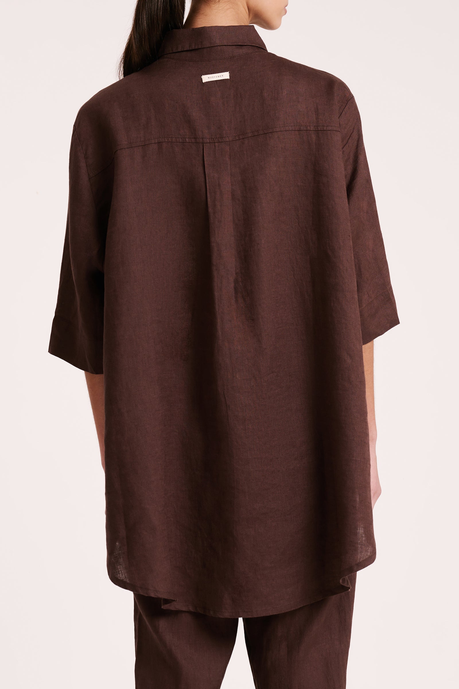 Lounge Linen Longline Shirt Chico 