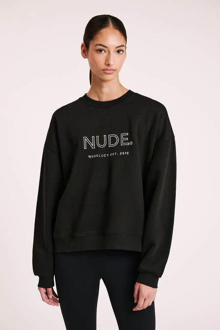 NUDE. ORIGINS SWEAT-Black