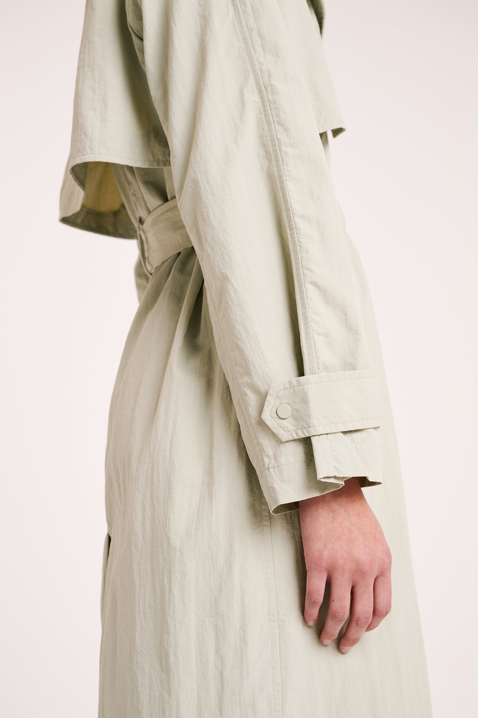 Senega Trench Coat Pistachio 