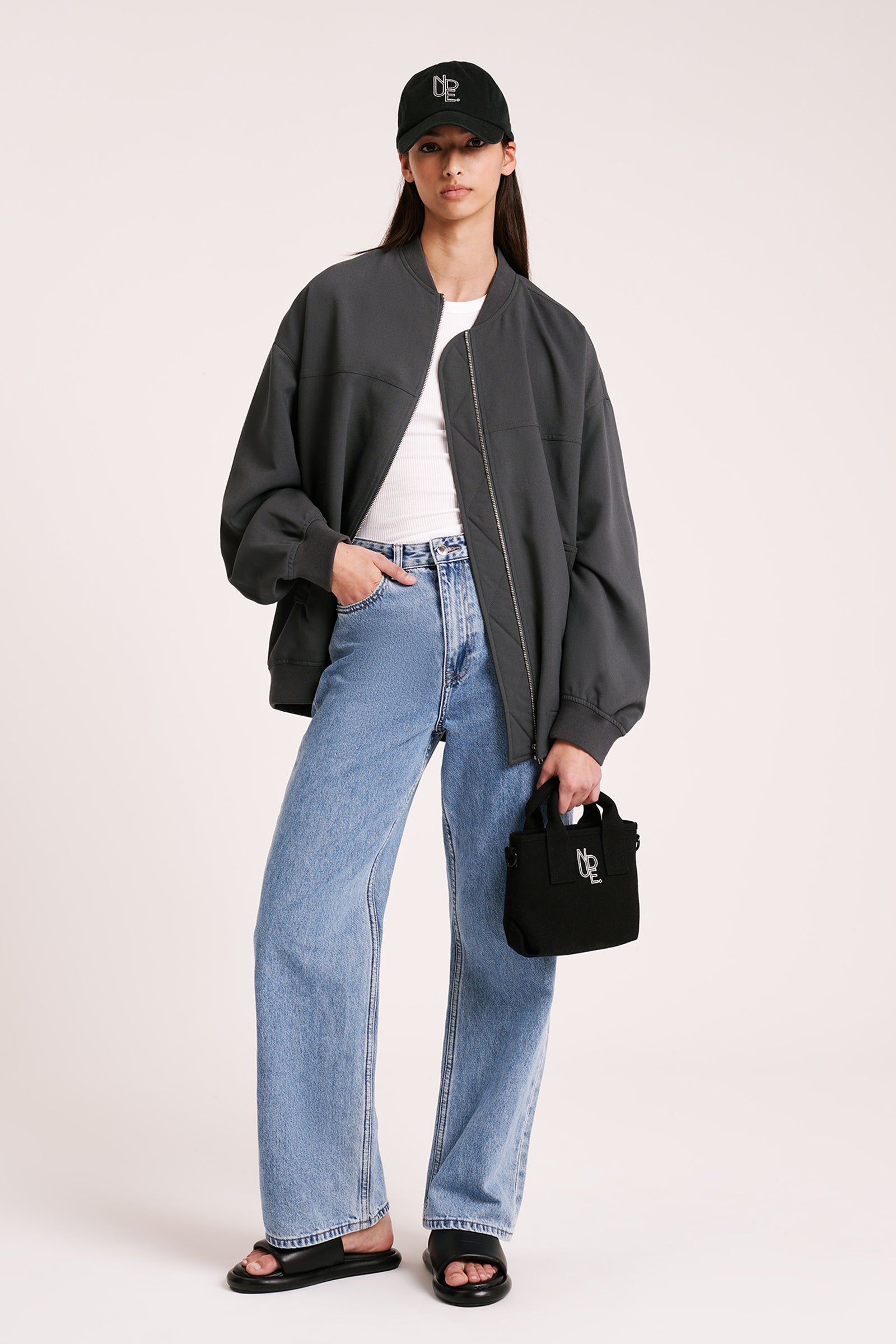 Sloane Bomber Jacket Fog 