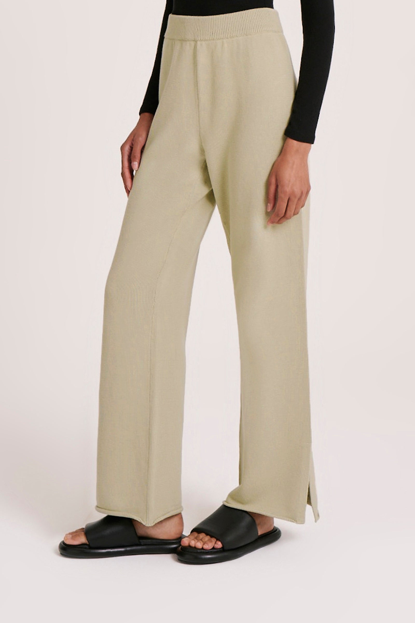 Lilou Knit Pant Cucumber 
