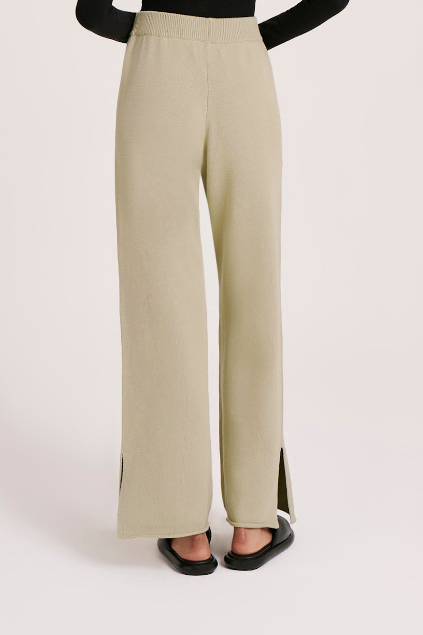 Lilou Knit Pant Cucumber 