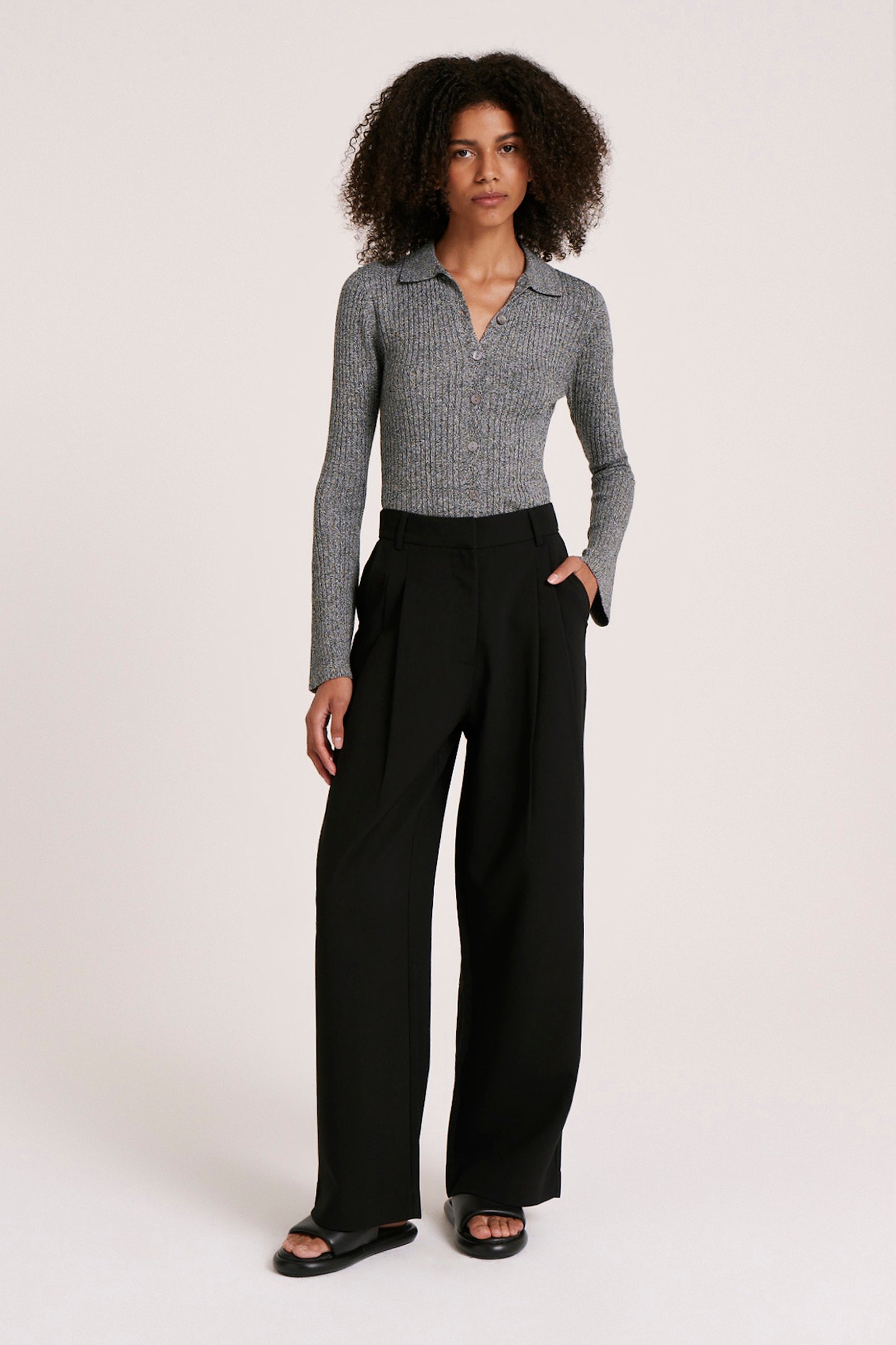 Manon Tailored Pant Black 