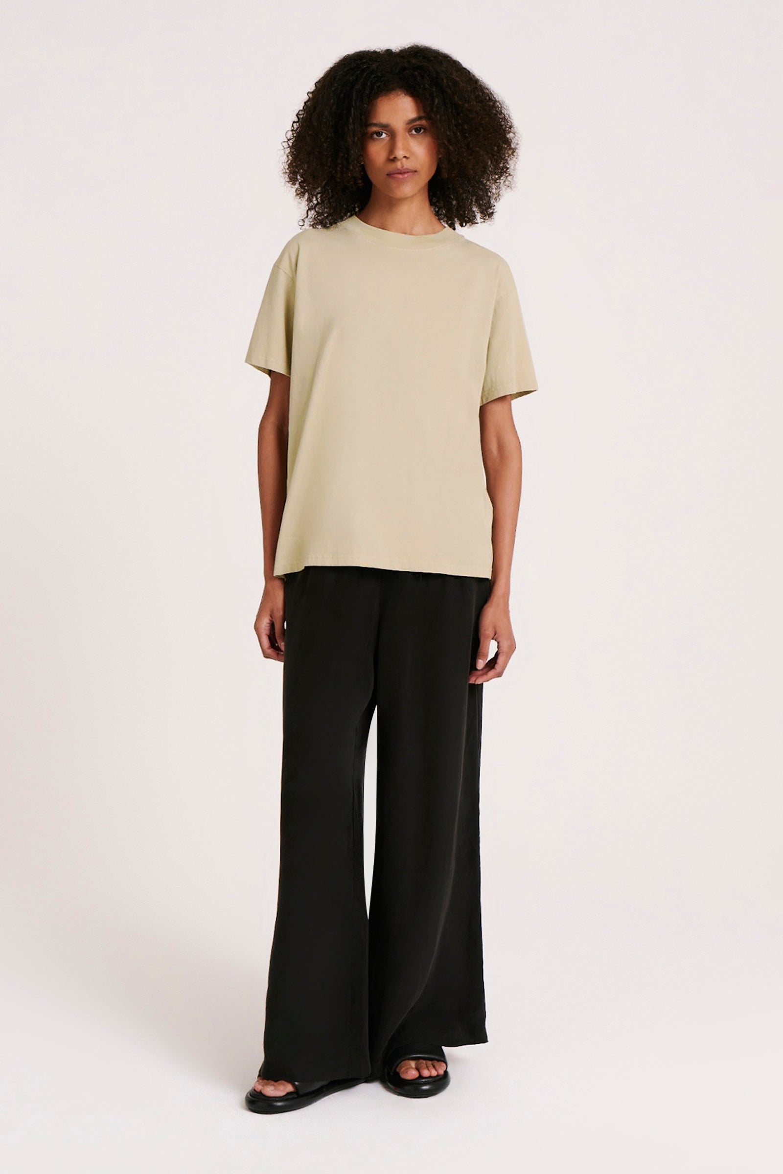 Organic Boyfriend Tee Cucumber 