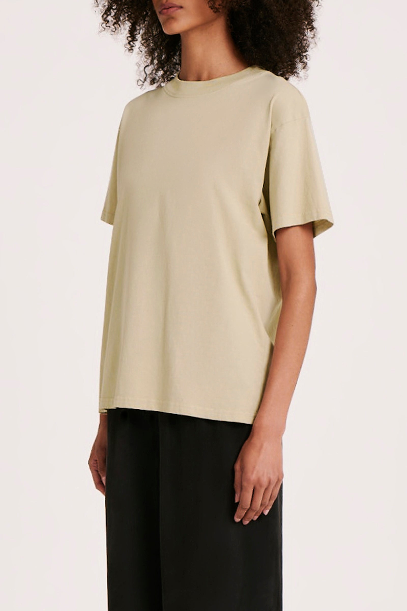 Organic Boyfriend Tee Cucumber 