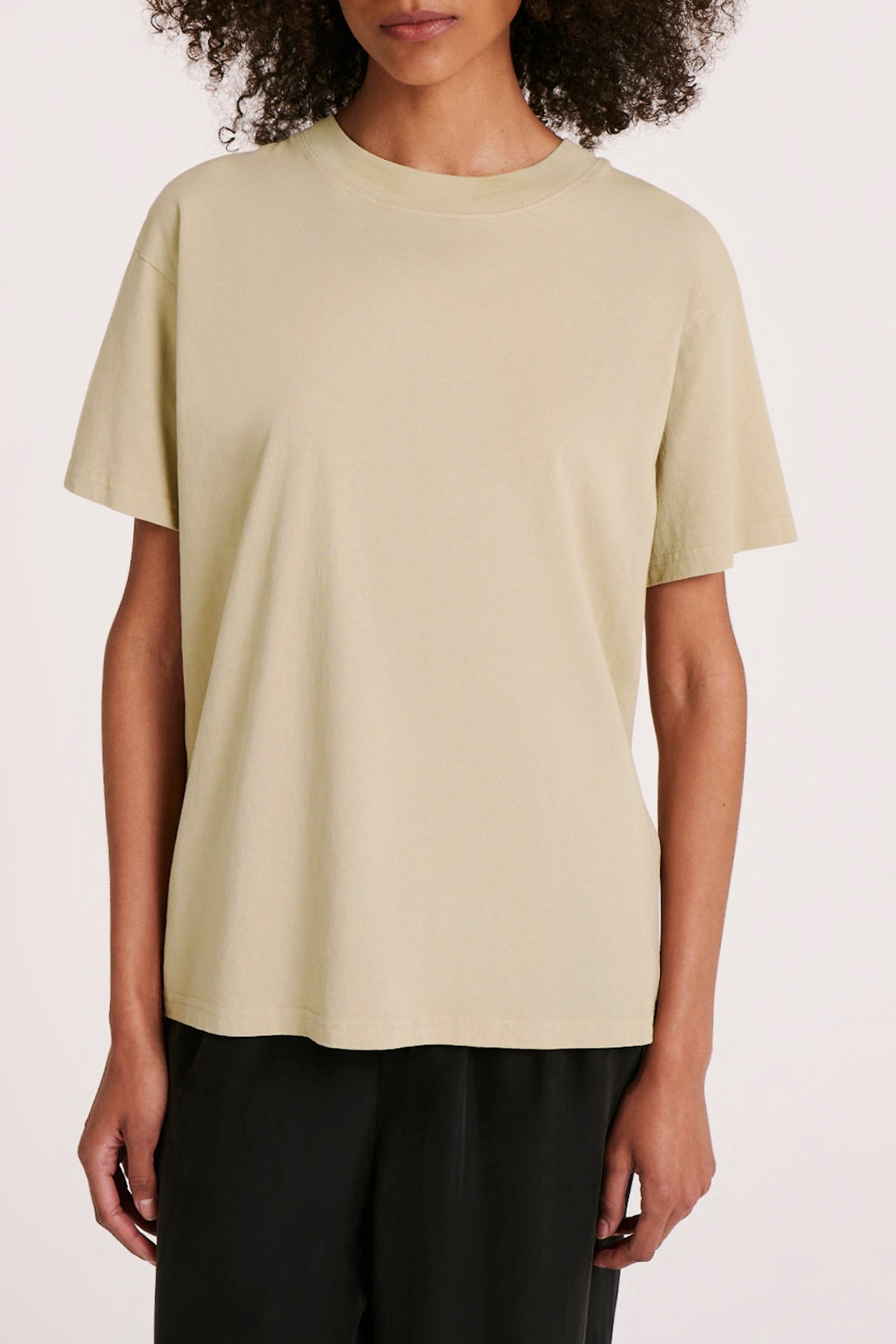 Organic Boyfriend Tee Cucumber 