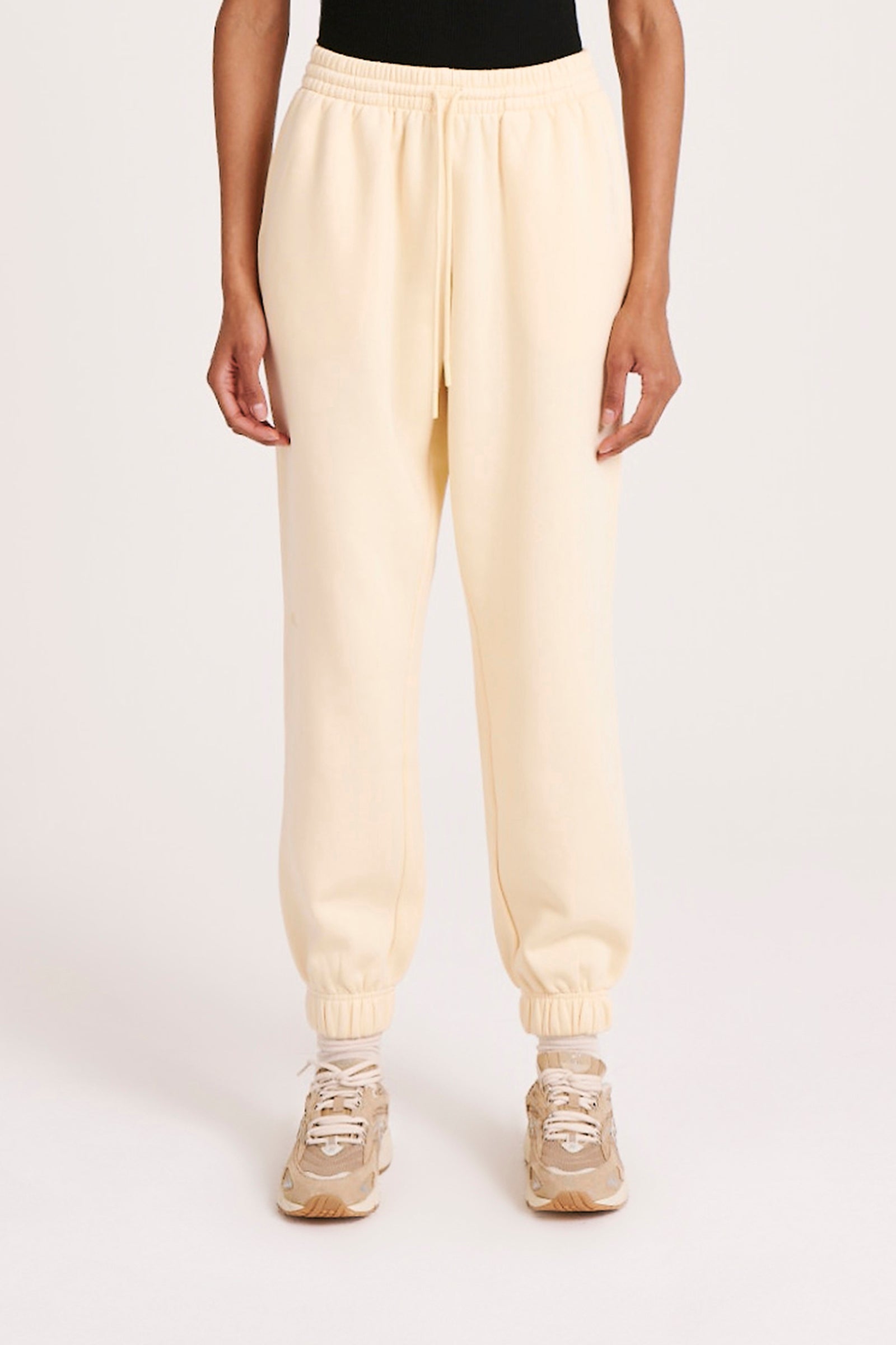 Carter Curated Trackpant Custard 