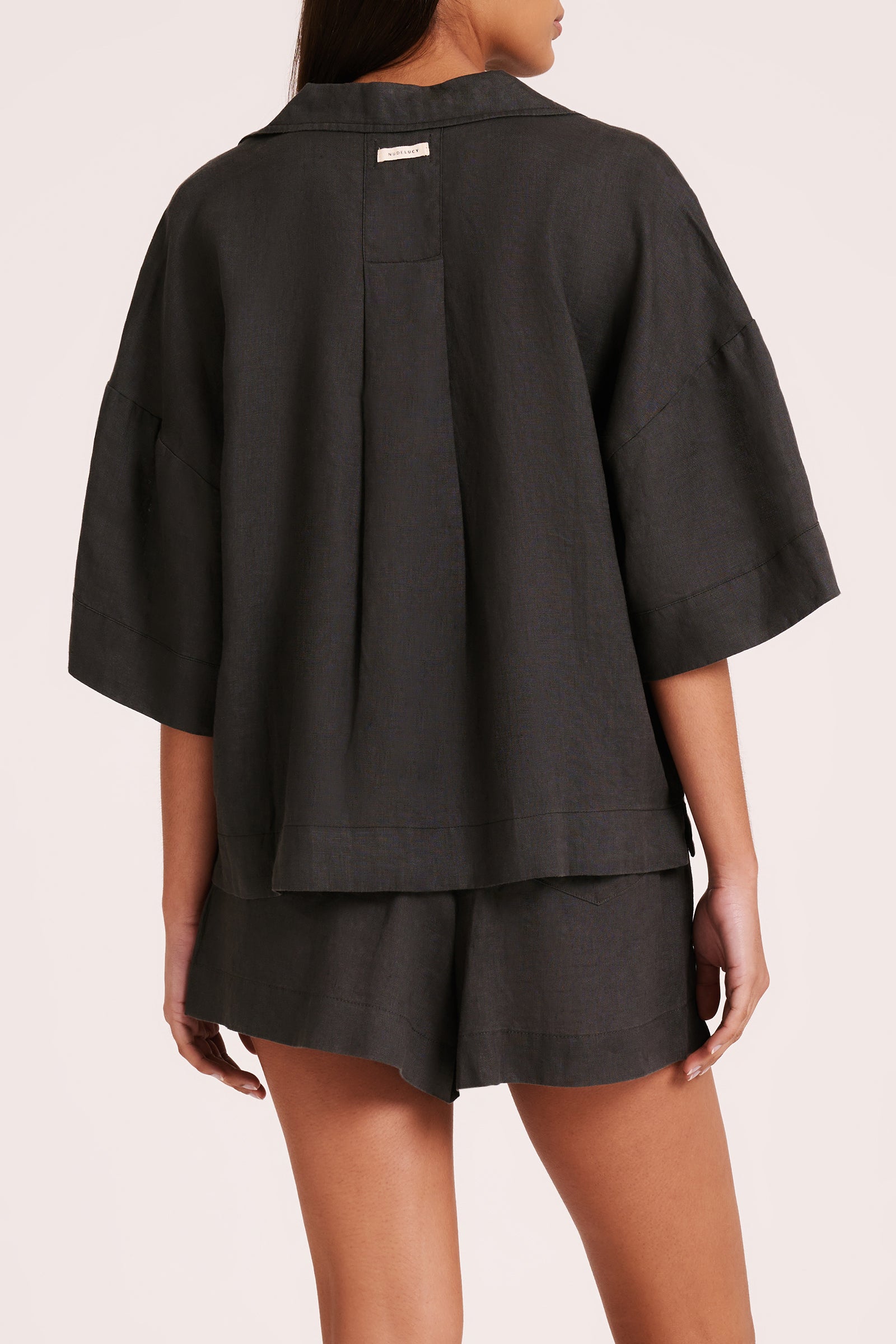 LOUNGE LINEN SHIRT