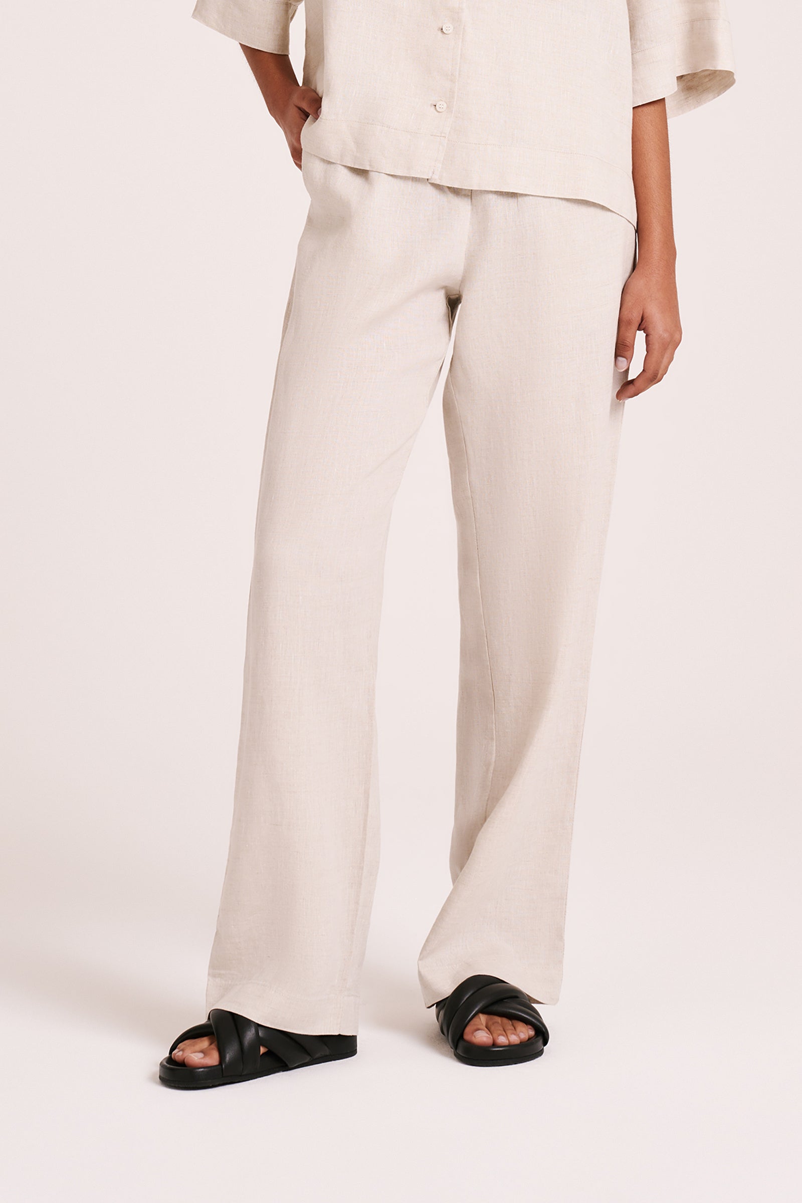 Lounge Linen Pant Natural 