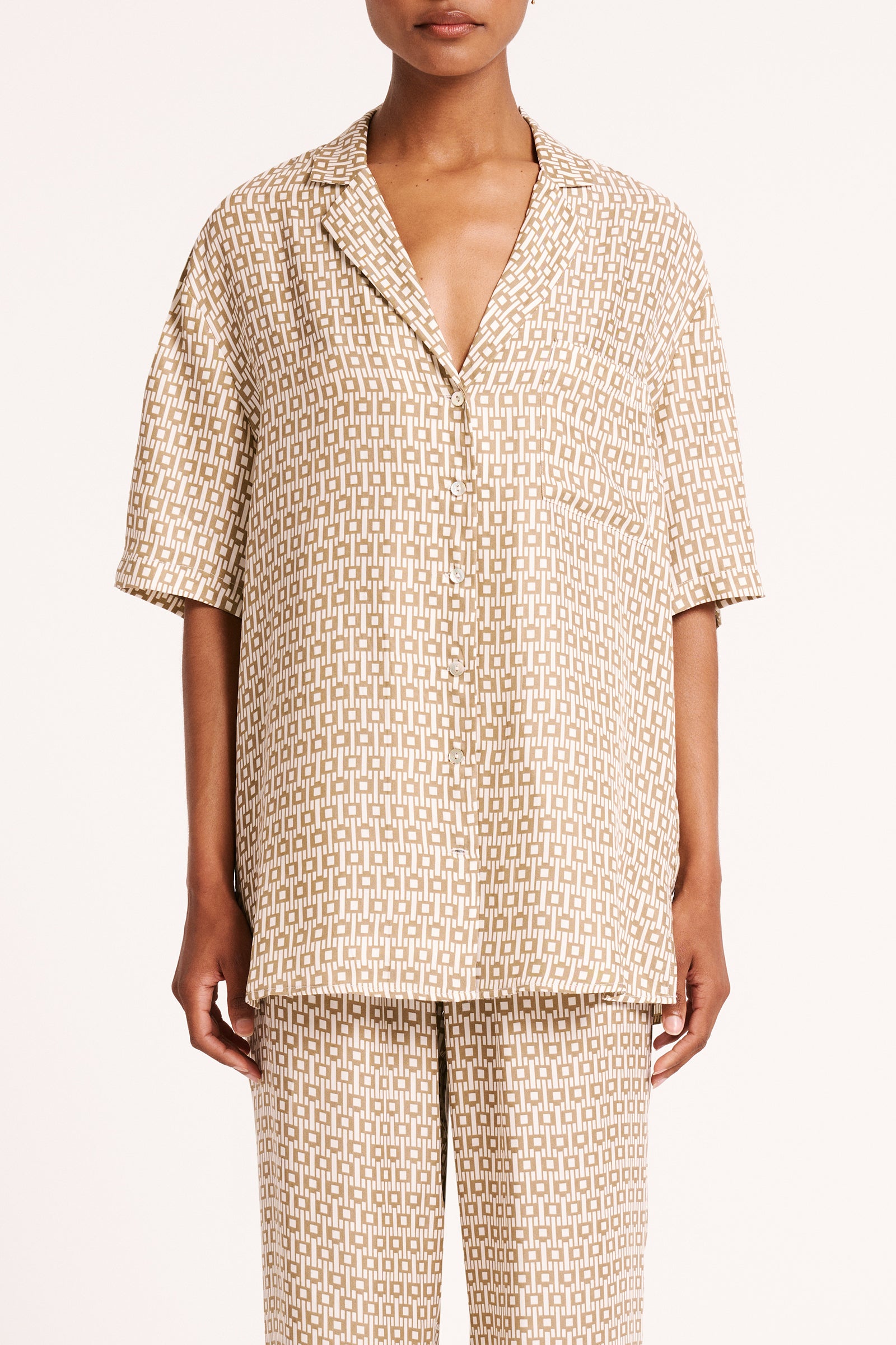 Priya Cupro Shirt Marz 