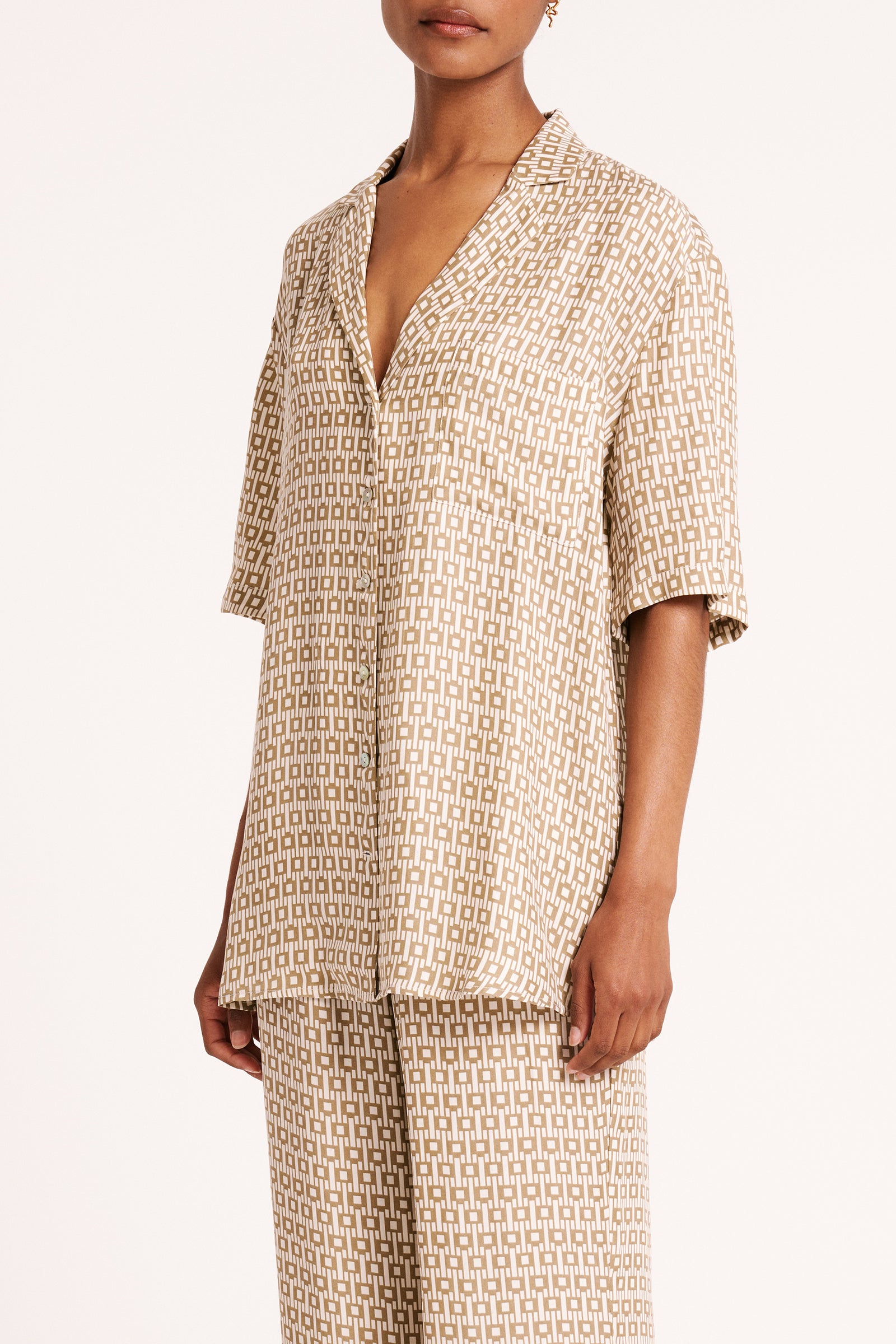 Priya Cupro Shirt Marz 