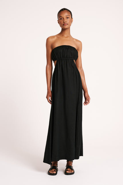 ELIO MAXI DRESS-Black