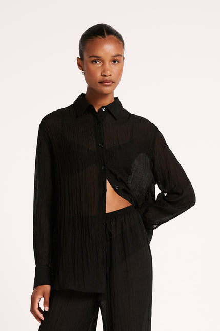 CARMEN SHIRT-Black