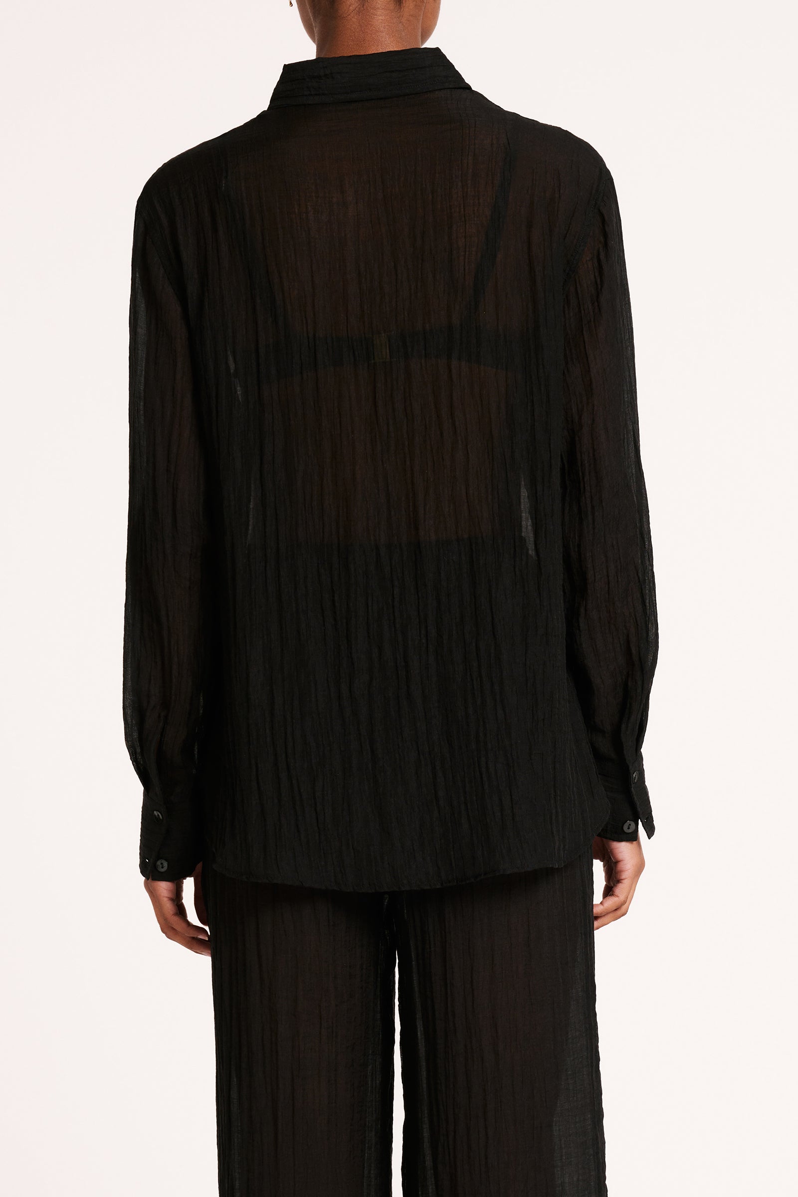 Carmen Shirt Black 