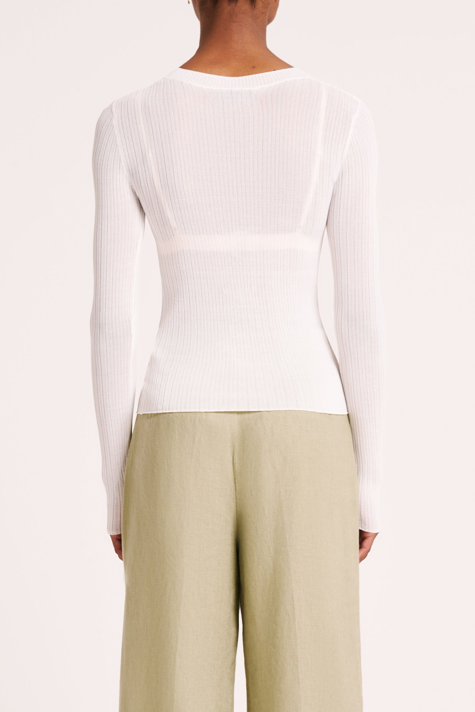 Mitra Sheer Knit Salt 