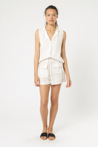 Nude Lucy parker cupro shirt cream top