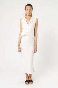 Nude Lucy parker cupro shirt cream top