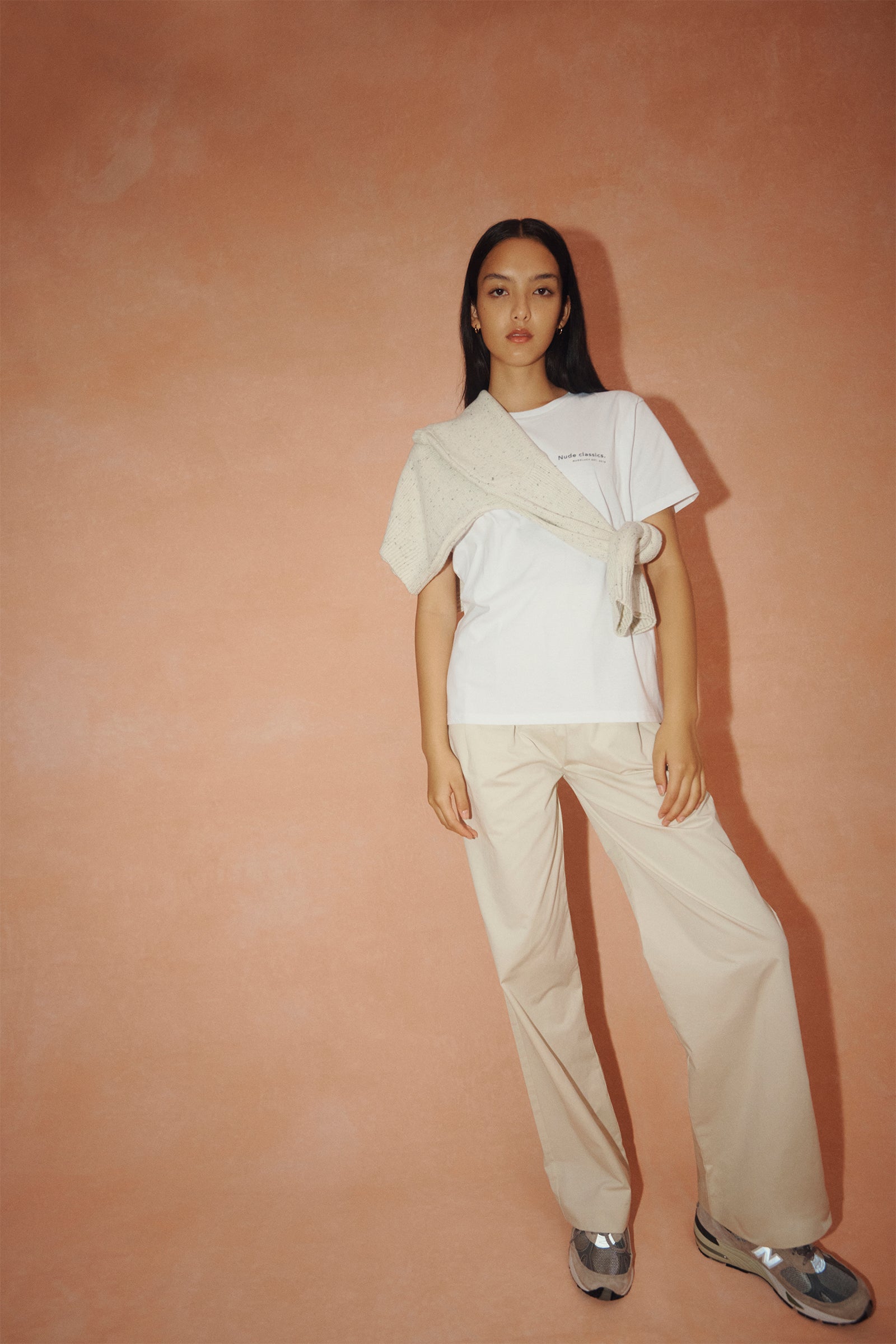 Nude Lucy Nude Classics Tee In White 