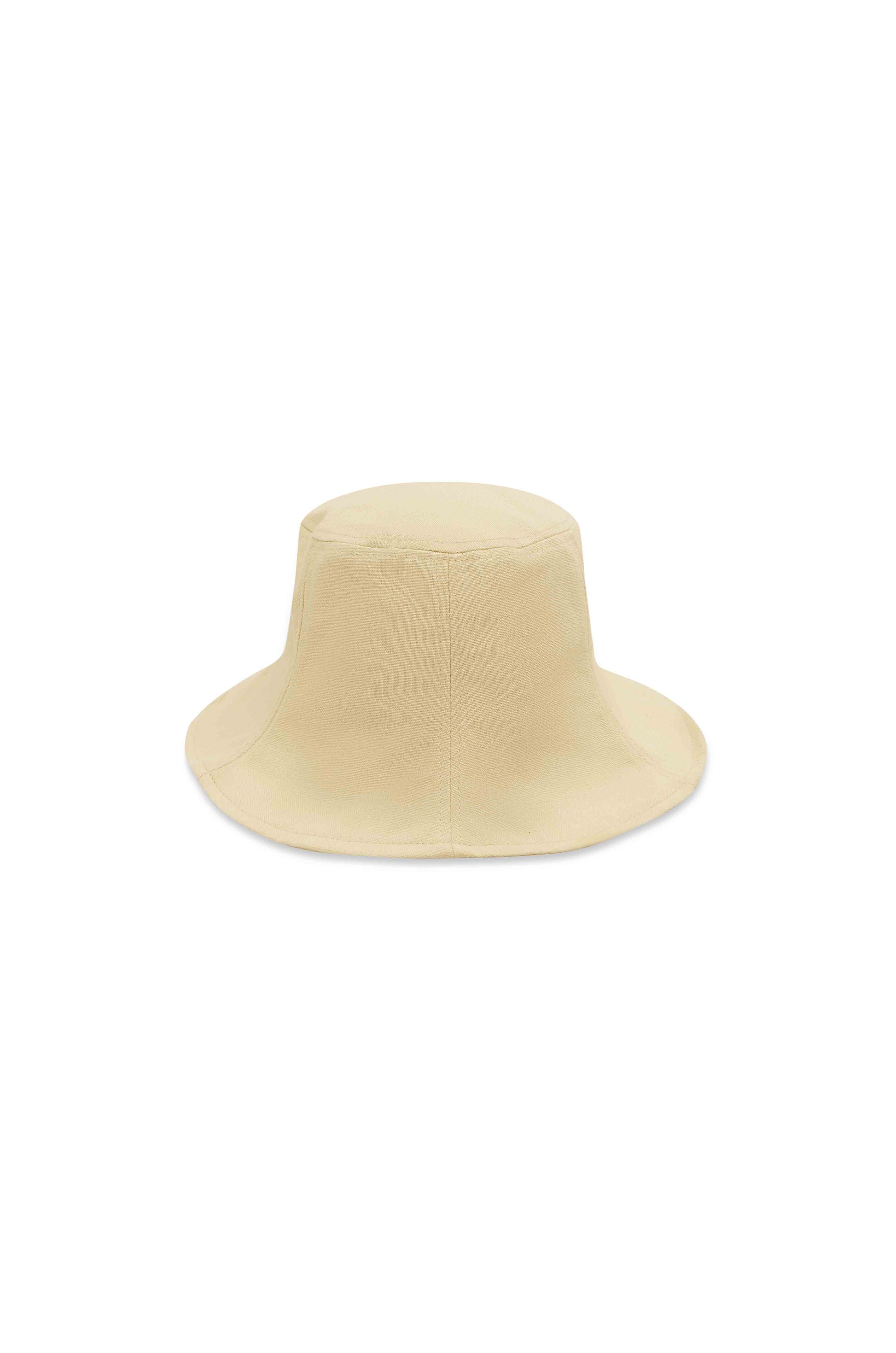 Nude Lucy Leroy Bucket Hat In A Light Brown Butter Colour 