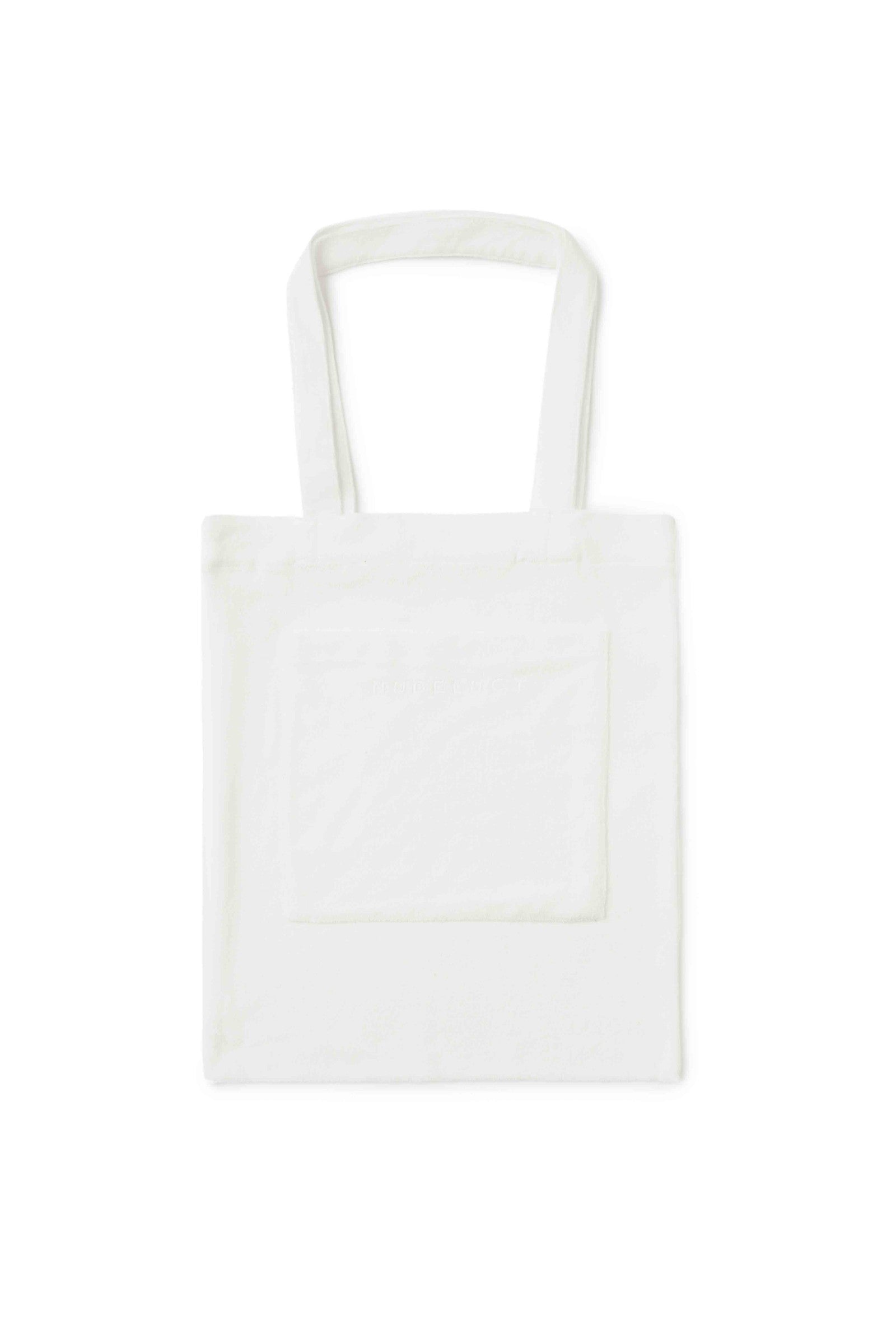 Nude Lucy Finn Terry Tote Bag In White 