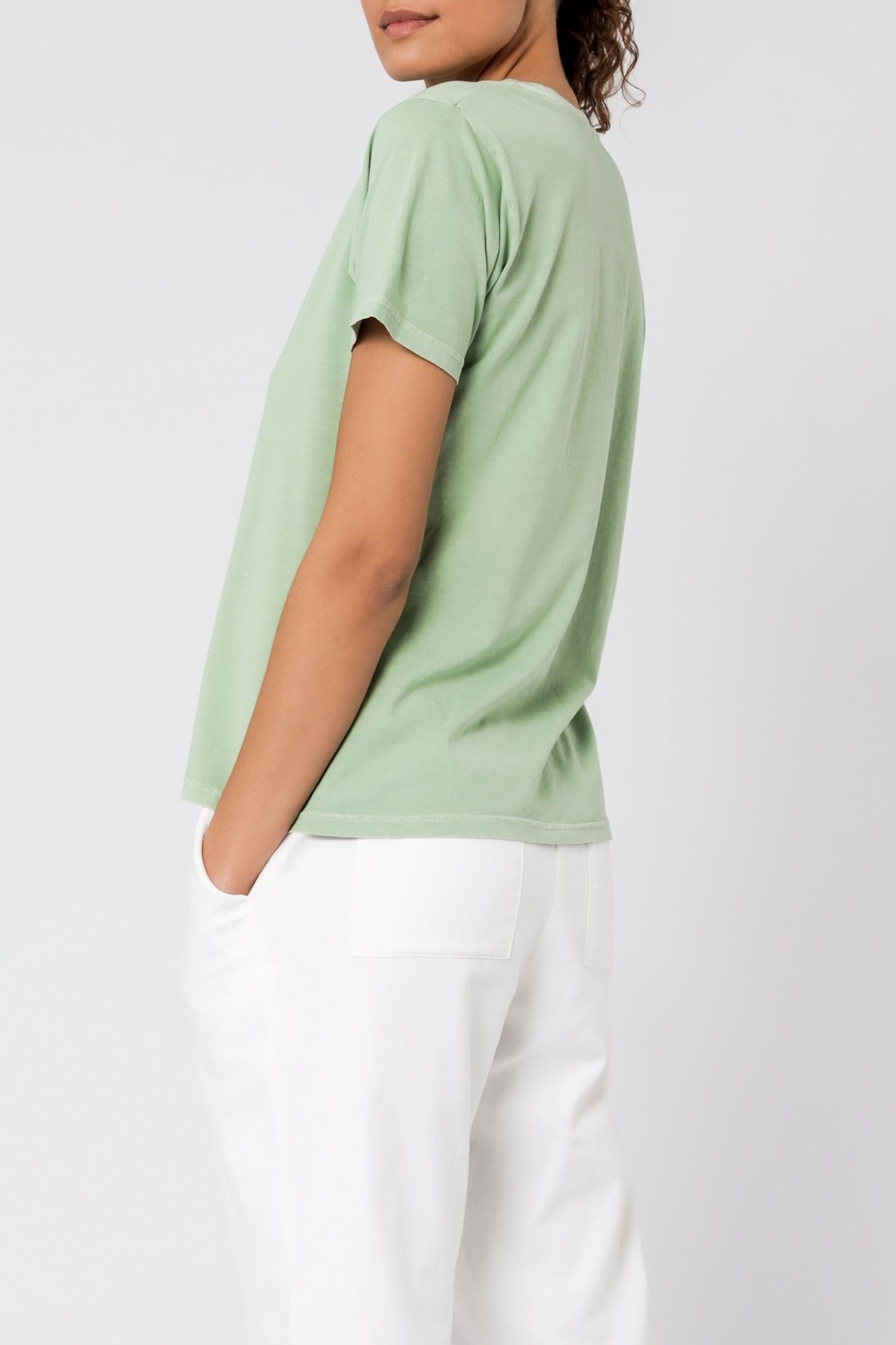 Nude Lucy Nude Lucy Washed Slogan Tee Apple T Shirt 