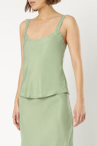 Nude Lucy esme cupro cami apple top